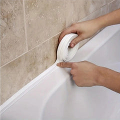 Waterproof Toilet Caulk Strip - Protects From Moisture & Mildew