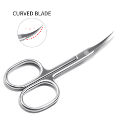 Stainless Steel Nail Clipper Trimmer Professional Pedicure Scissors