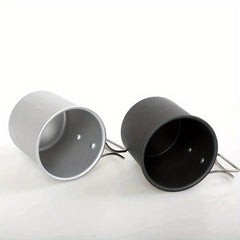 300ml Aluminum Alloy Mug Cup Portable Tableware For Outdoor