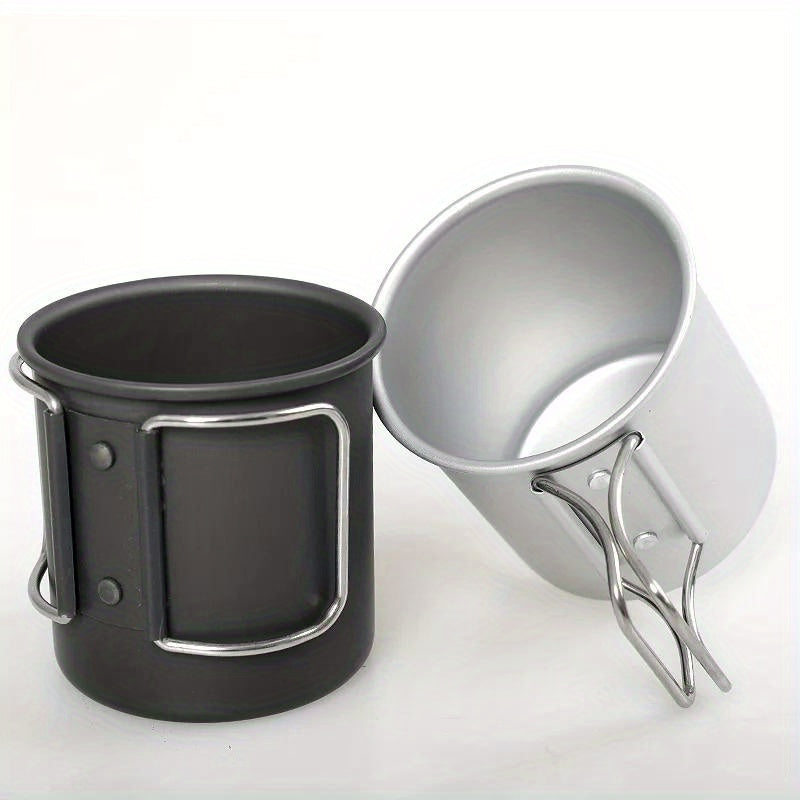 300ml Aluminum Alloy Mug Cup Portable Tableware For Outdoor