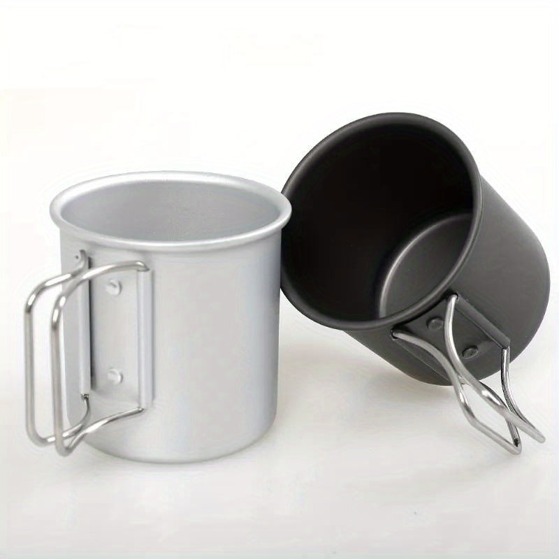 300ml Aluminum Alloy Mug Cup Portable Tableware For Outdoor