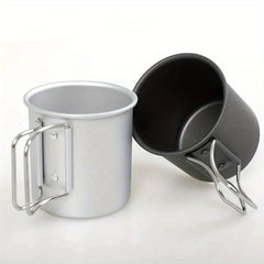 300ml Aluminum Alloy Mug Cup Portable Tableware For Outdoor