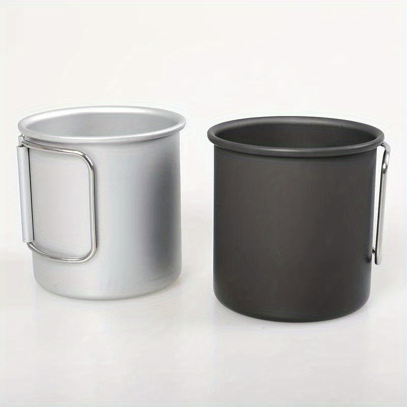 300ml Aluminum Alloy Mug Cup Portable Tableware For Outdoor