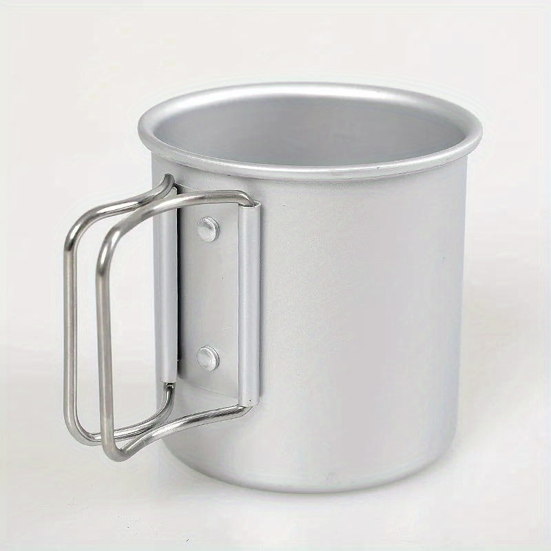 300ml Aluminum Alloy Mug Cup Portable Tableware For Outdoor