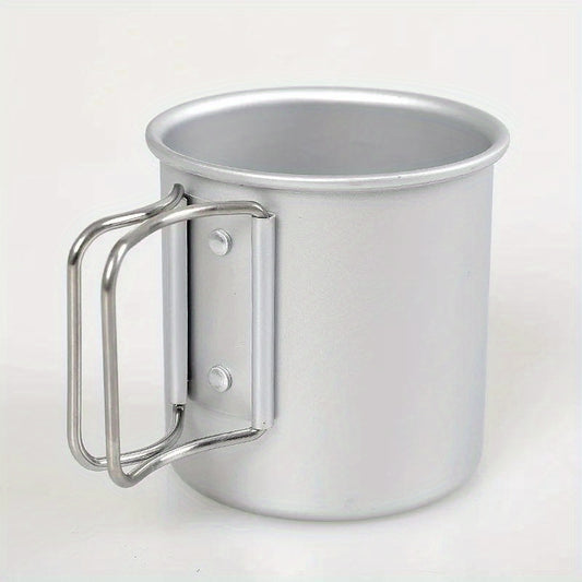 300ml Aluminum Alloy Mug Cup Portable Tableware For Outdoor