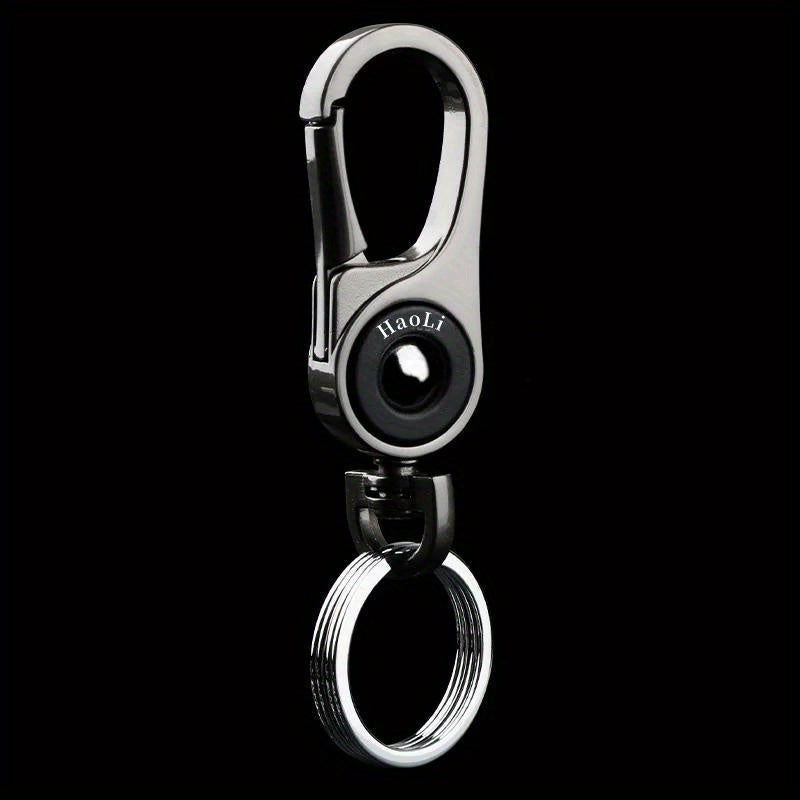 Titanium Carabiner Key Clip with Corkscrew for Backpack