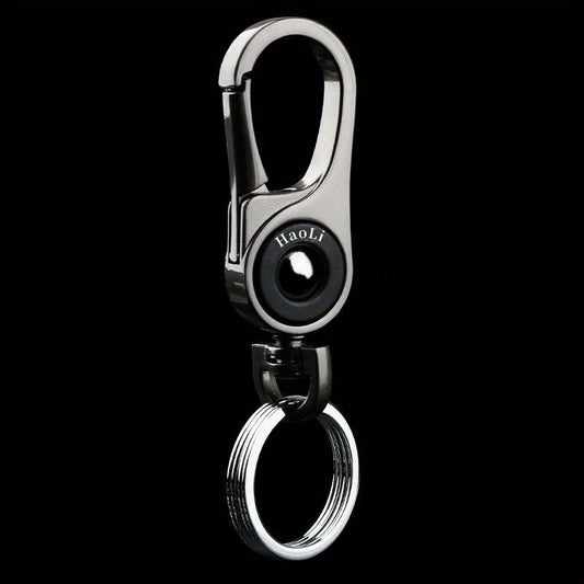 Titanium Carabiner Key Clip with Corkscrew for Backpack