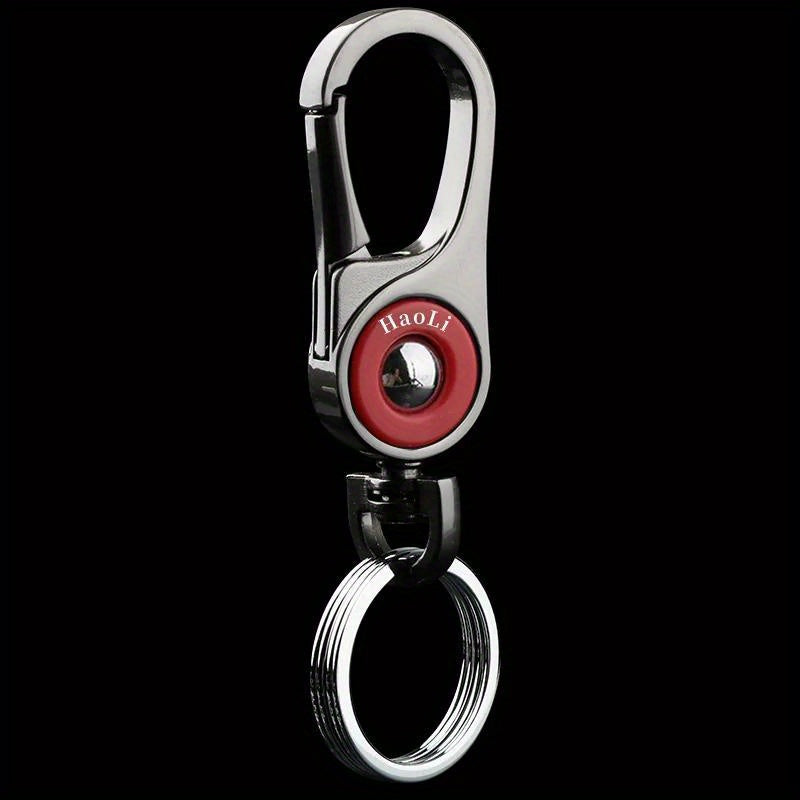 Titanium Carabiner Key Clip with Corkscrew for Backpack