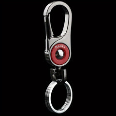 Titanium Carabiner Key Clip with Corkscrew for Backpack