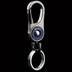 Titanium Carabiner Key Clip with Corkscrew for Backpack