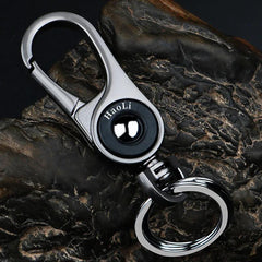 Titanium Carabiner Key Clip with Corkscrew for Backpack