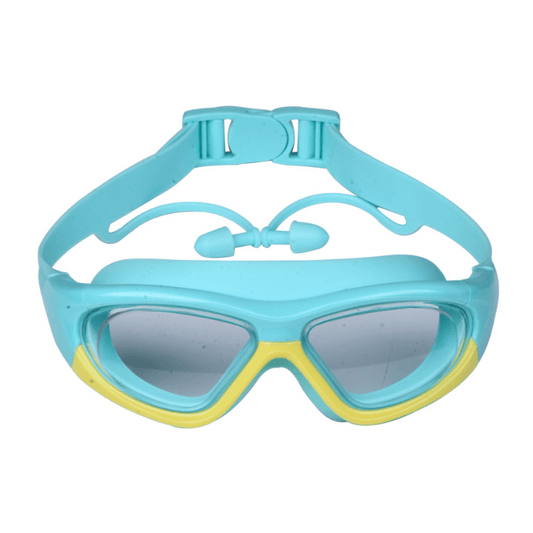 Kids Anti-fog Swim Goggles w/ Earplugs