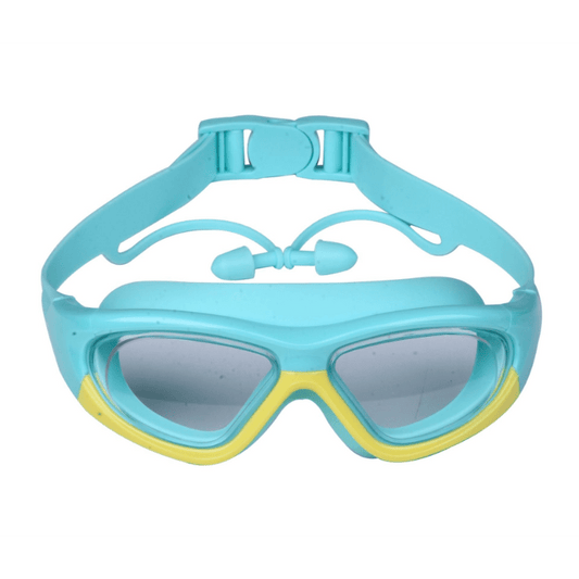 Kids Anti-fog Swim Goggles w/ Earplugs