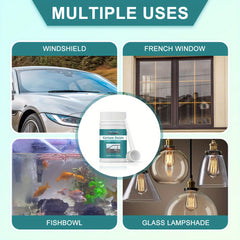 Glass Scratch Cleaning Powder Car Scratch Repair Windshield Defogging Powder