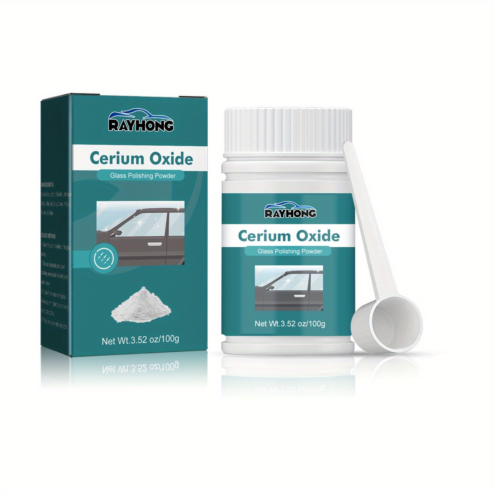 Glass Scratch Cleaning Powder Car Scratch Repair Windshield Defogging Powder