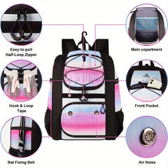 MATEIN Softball Bag Lightweight Baseball Bat Backpack with Shoe Compartment