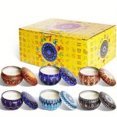 12pcs Aromatherapy Candle Gift Set Beeswax Scented Candles, Perfect Gift