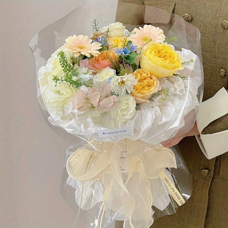 20pcs Mixed Pearlescent Pear Paper for Art and Packaging