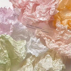 20pcs Mixed Pearlescent Pear Paper for Art and Packaging