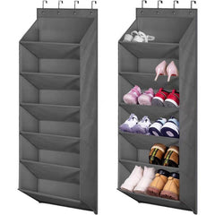 Over Door Shoe Storage Rack & Bag for Home Organization