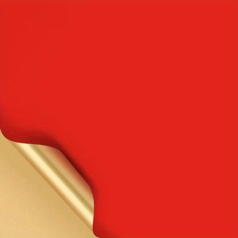 20 Sheets Golden Plated Paper Flower Basket Wrapping