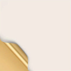 20 Sheets Golden Plated Paper Flower Basket Wrapping