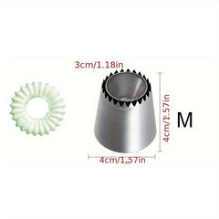 Stainless Steel Pastry Tip for Cupcake Cake Decorating