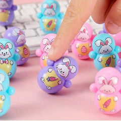 30pcs Mini Easter Rabbit Doll Toys Party Favors Pinata Fillers Gift Bag
