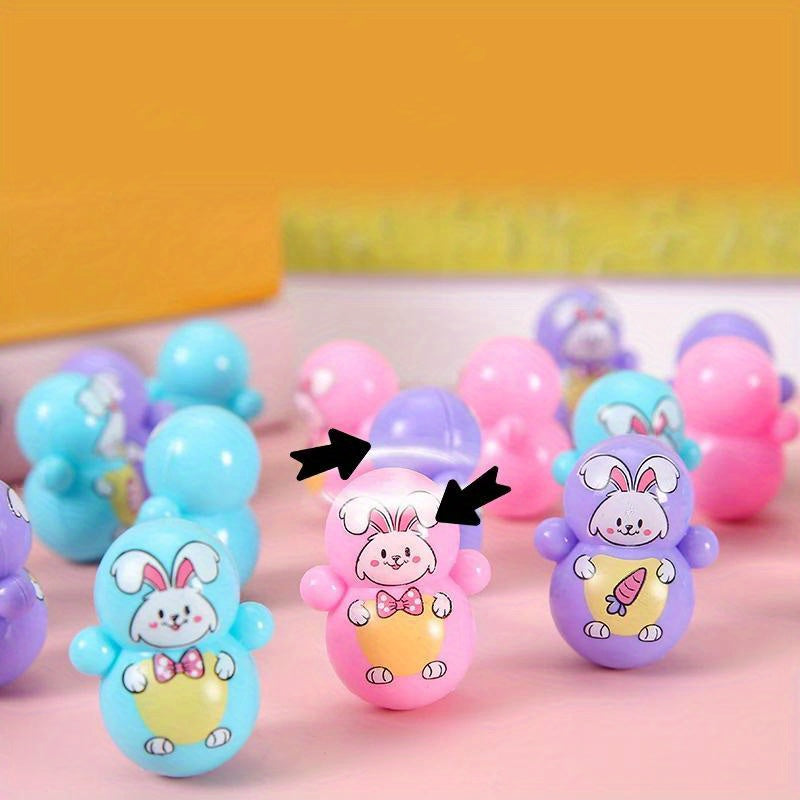 30pcs Mini Easter Rabbit Doll Toys Party Favors Pinata Fillers Gift Bag