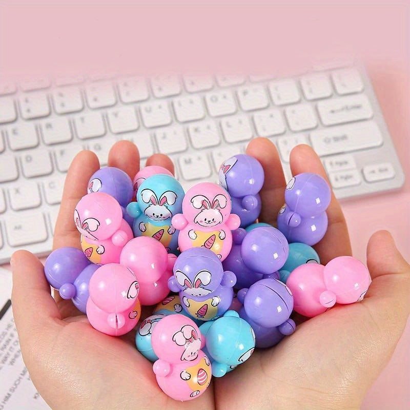 30pcs Mini Easter Rabbit Doll Toys Party Favors Pinata Fillers Gift Bag