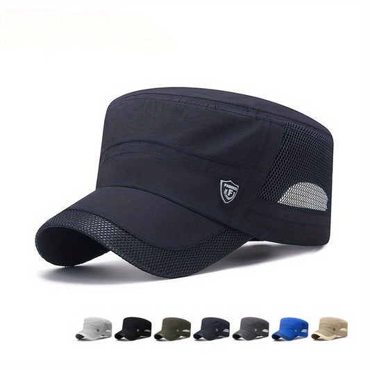 Men's Outdoor Sun Hat Breathable Mesh Cap
