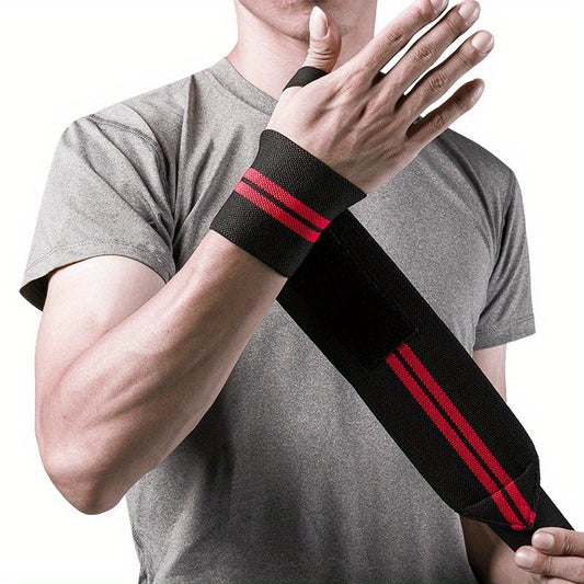 2pcs Wristband Anti Sprain Wrist Guard for Weightlifting Fitness