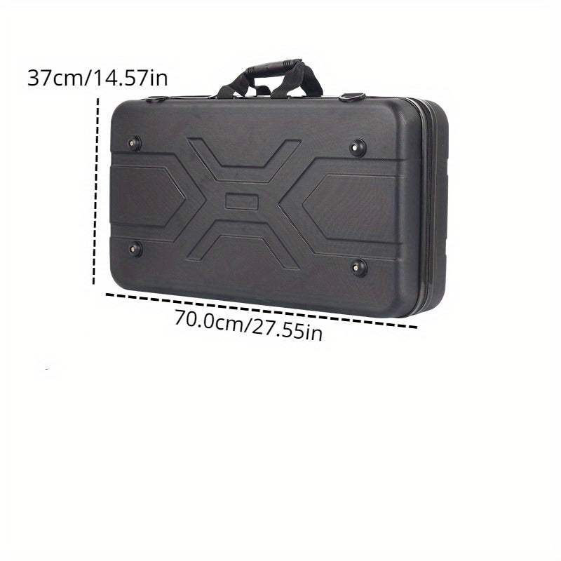 Durable ABS Compound Bow Case with Double Zipper and Strap