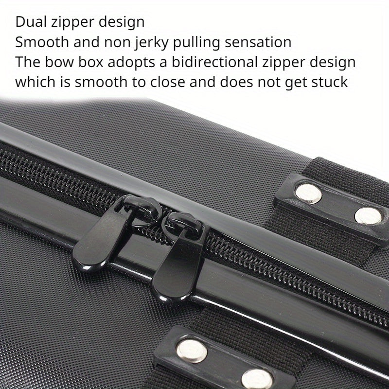 Durable ABS Compound Bow Case with Double Zipper and Strap