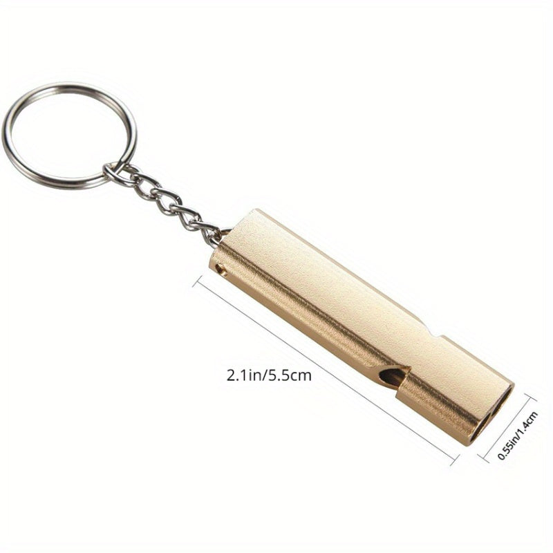 2pcs Emergency Whistle Lifeguard Safety with Lanyard Keychain