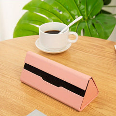 PU Eyewear Case Leather Sunglasses Case Wear-resistant Pressure Resistant