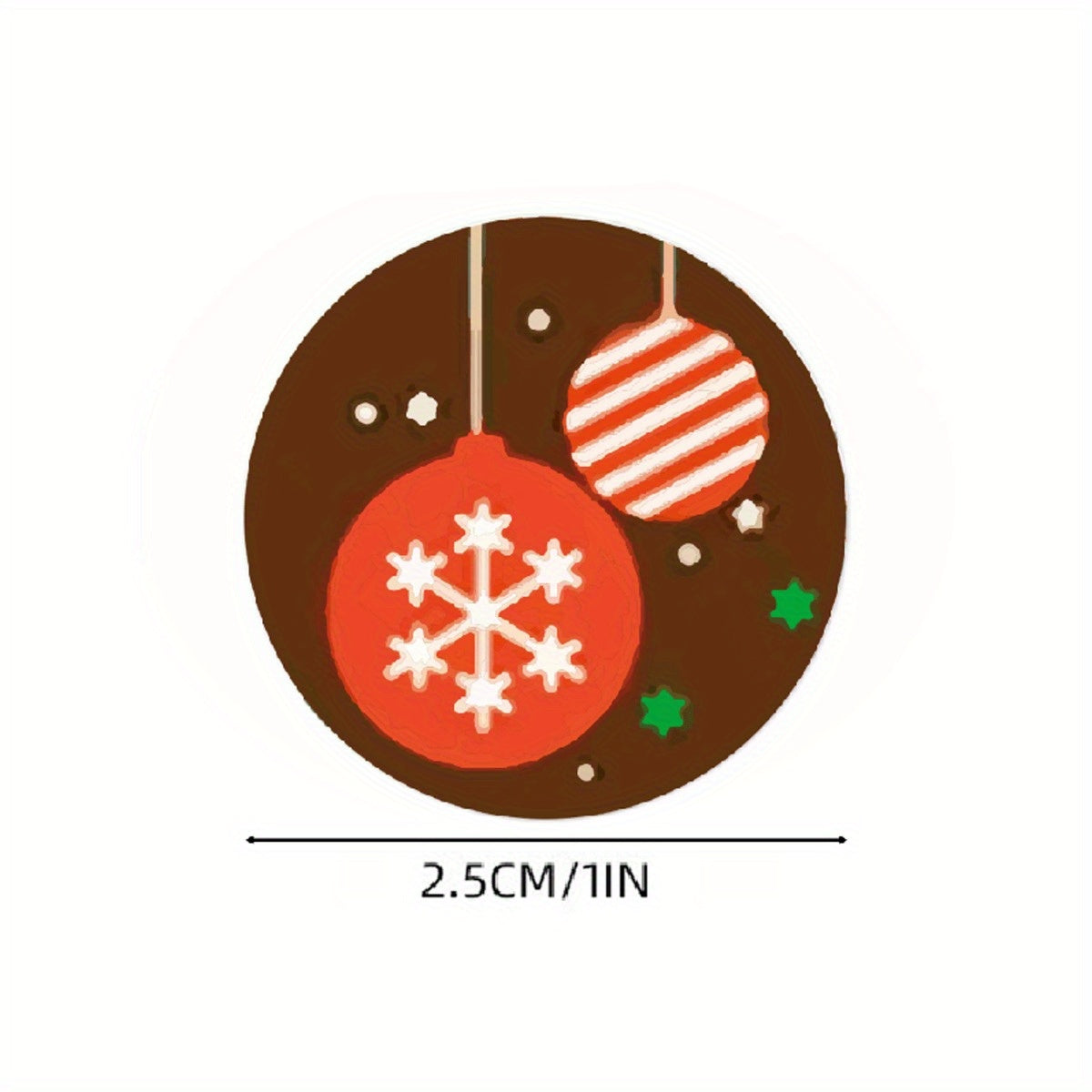 500pcs Christmas Gift Sticker Labels Roll