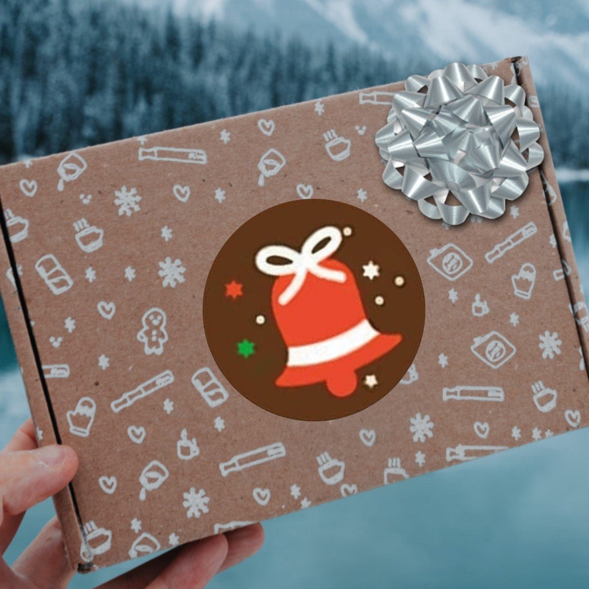 500pcs Christmas Gift Sticker Labels Roll