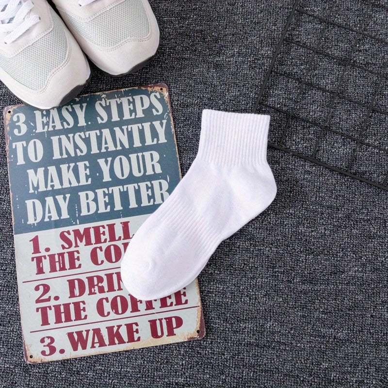 4 Pairs Cotton Socks for Men and Women