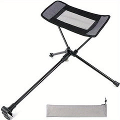 Portable Folding Camping Chair with Retractable Footrest