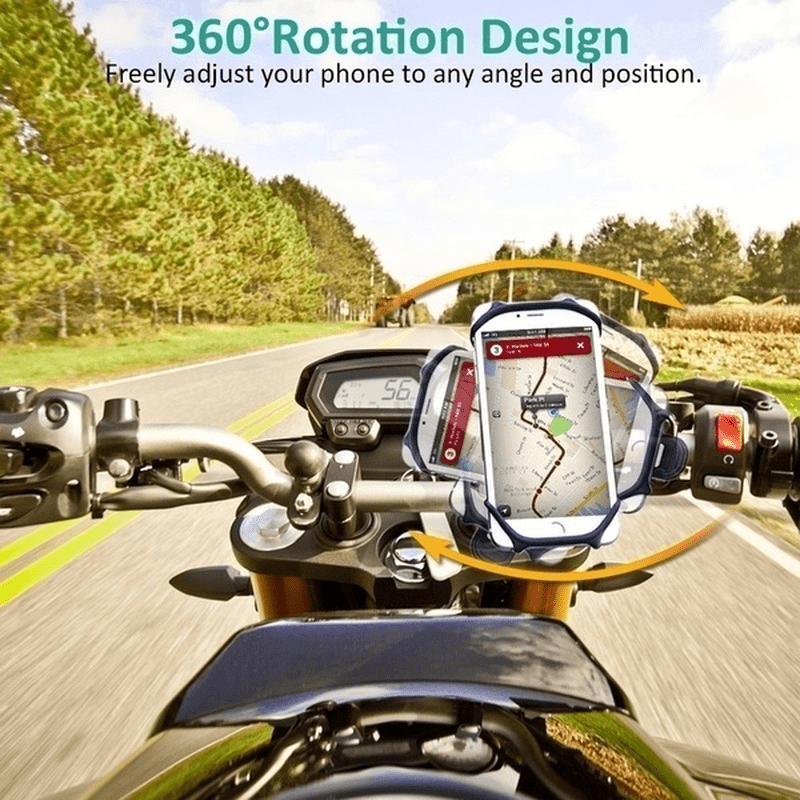 360 Rotatable Motorcycle Phone Bracket