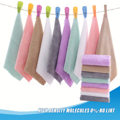 5pcs Soft Handkerchiefs Small Square Towel for Bathroom
