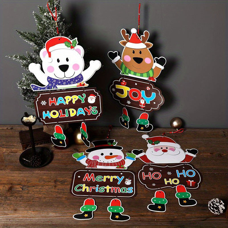 Santa Christmas Ornaments Funny Christmas Tree Decoration Perfect Christmas Gift