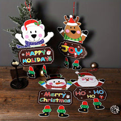 Santa Christmas Ornaments Funny Christmas Tree Decoration Perfect Christmas Gift