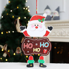 Santa Christmas Ornaments Funny Christmas Tree Decoration Perfect Christmas Gift