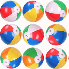8pcs Rainbow Inflatable Beach Balls Bulk Adults Pool Party Favors Swimming Toys