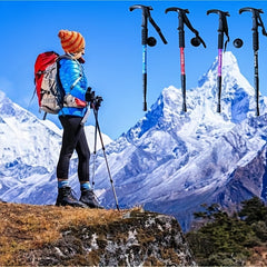 High Strength Aluminum Mountain Climbing Cane for Hiking