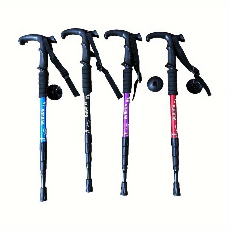High Strength Aluminum Mountain Climbing Cane for Hiking
