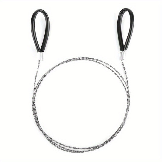 Portable Survival Chain Saw Steel Manual Wire Saw For Outdoor Camping