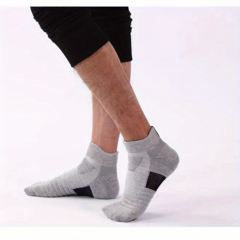 3 Pairs Athletic Socks Breathable Quick Drying Ankle Socks